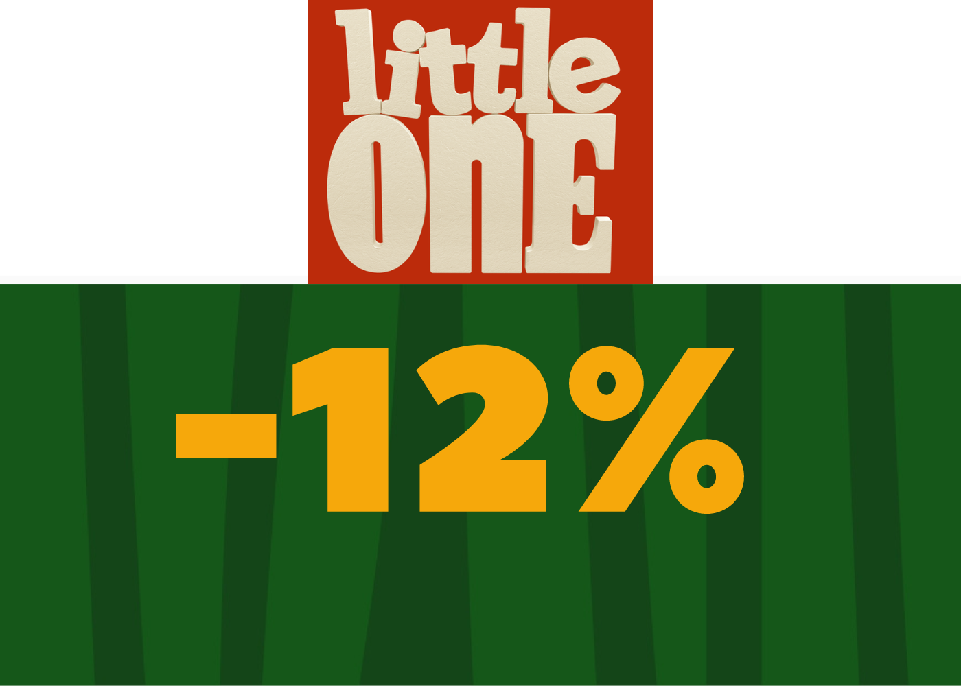 Скидка 12% на продукцию Little One