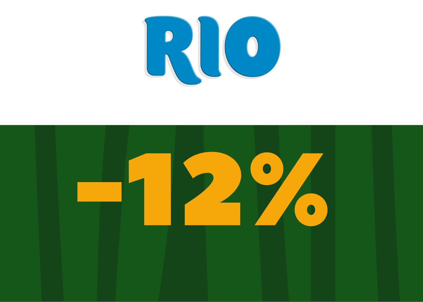 Скидка 12% на продукцию Rio